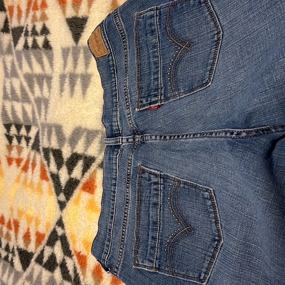 Levi 515 boot cut jeans size 12S EUC - Picture 4 of 10